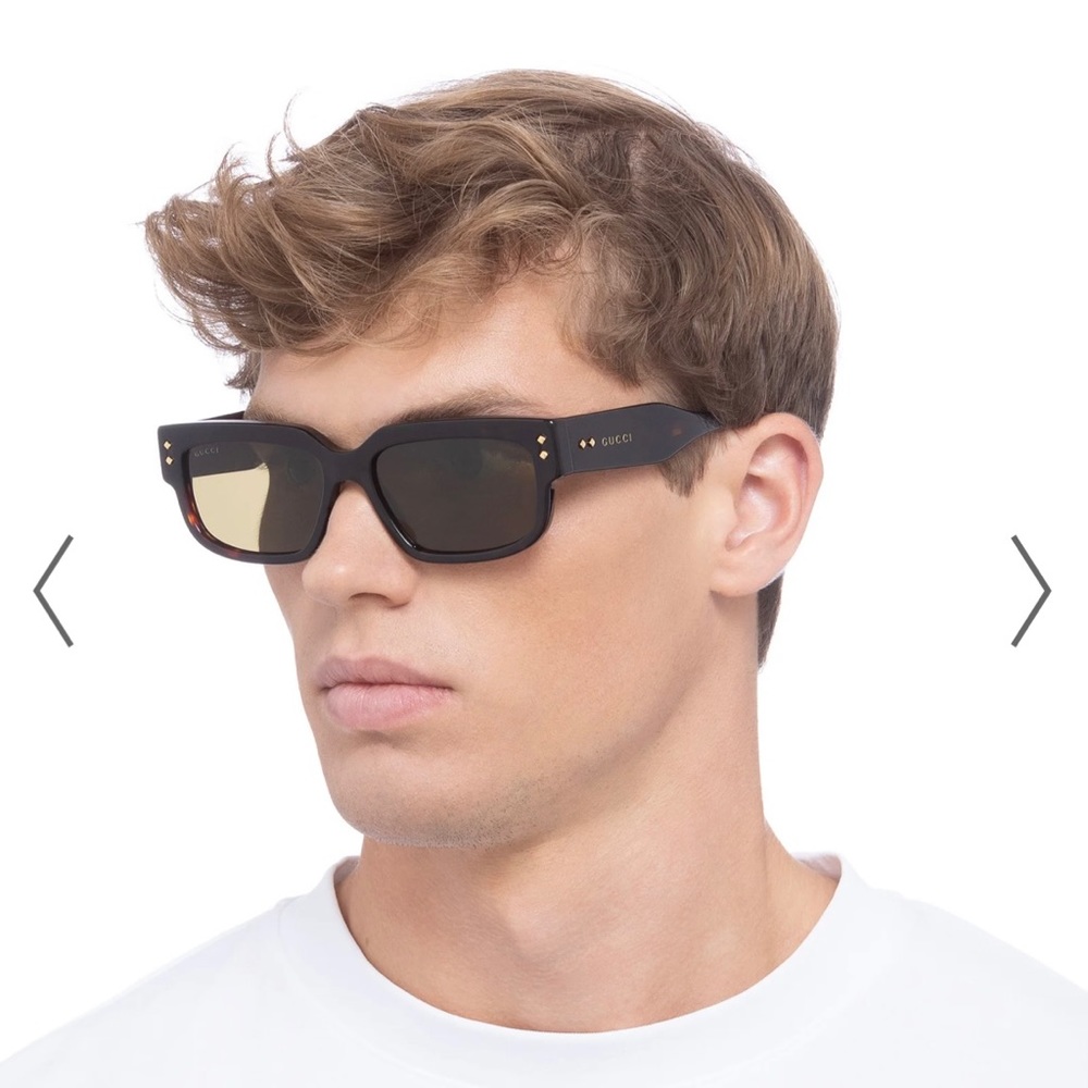 Gucci Rectangular Sunglasses - image 2